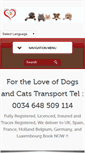 Mobile Screenshot of fortheloveofdogsandcatstransport.com